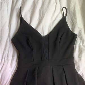 Black Ankle Length Dress